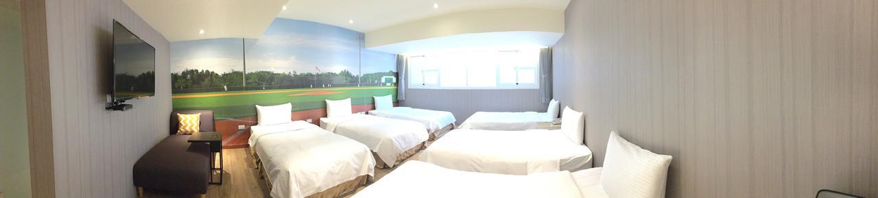 La Hotel-Baseball Theme Hall Kaohsziung Kültér fotó